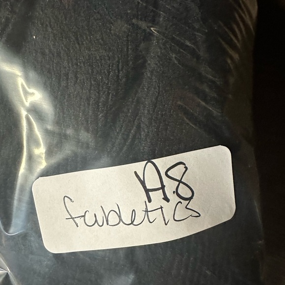 FABLETICS M Cozy cord woman black zip activewear casual soft onesie jumpsuit - Picture 16 of 16